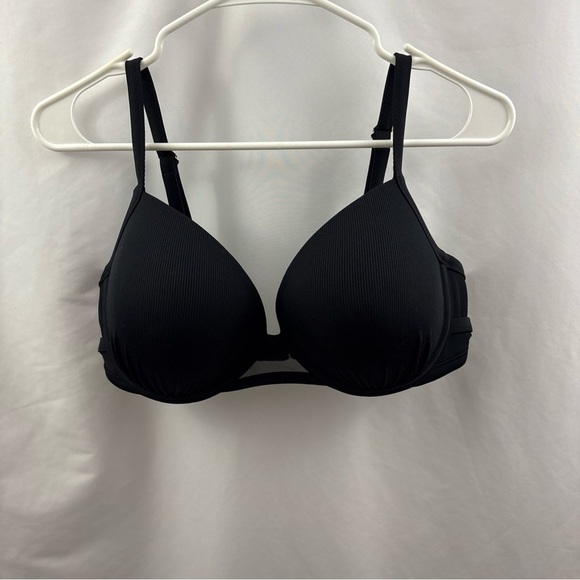 Shade & Shore Bikini Top 38D Black Padded - Picture 1 of 9
